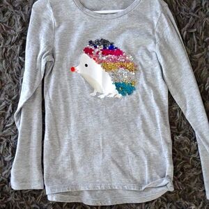 Colorful sequin hedgehog